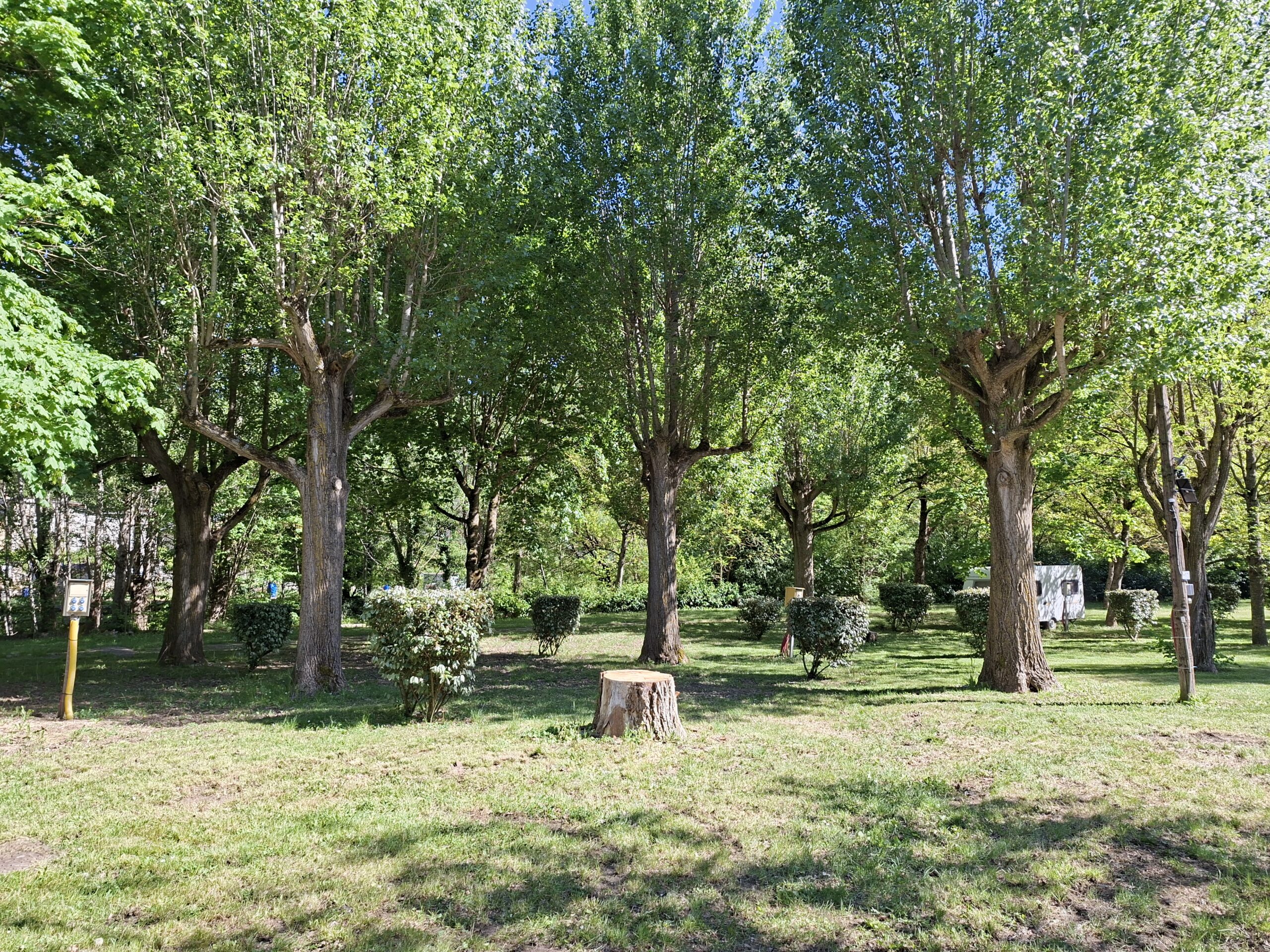 emplacement tente caravane et camping-car au camping le pont à Rivière-sur-Tarn